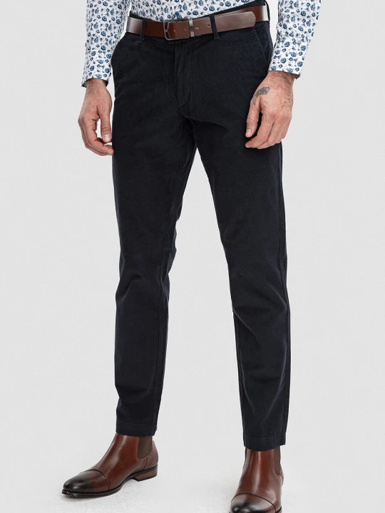 Zdjęcie produktu Spodnie HENRY 01040D75MRA Giacomo Conti granatowy