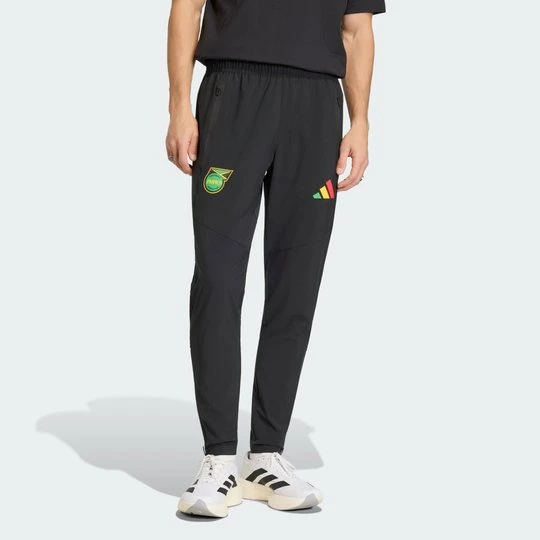 Zdjęcie produktu Spodnie Jamajka x Bob Marley Tiro Travel Adidas czarny