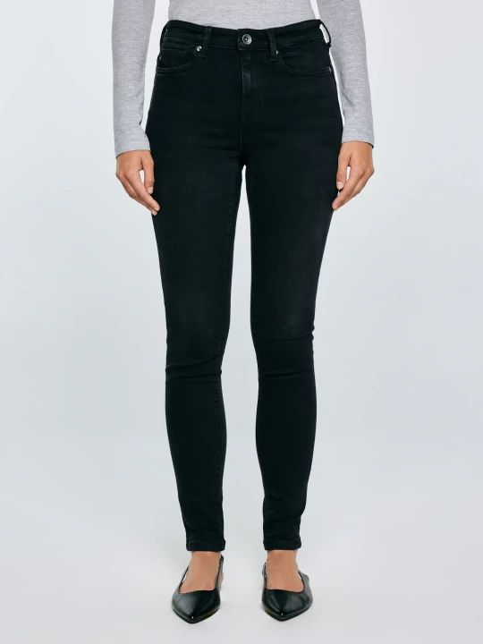 Zdjęcie produktu jeansy damskie skinny ciemnoszare ariana 896 Big Star SZARY