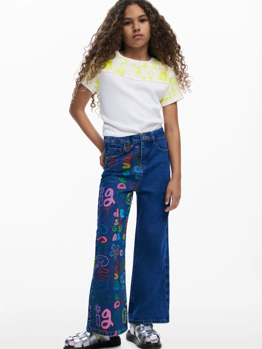 Zdjęcie produktu jeans happy Desigual niebieski