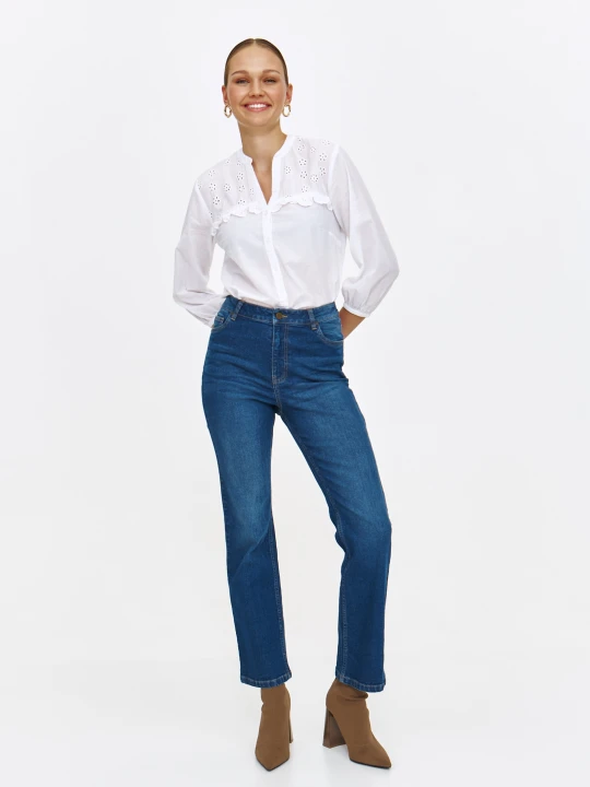 Zdjęcie produktu Spodnie jeansowe typu skinny TOP SECRET Niebieski