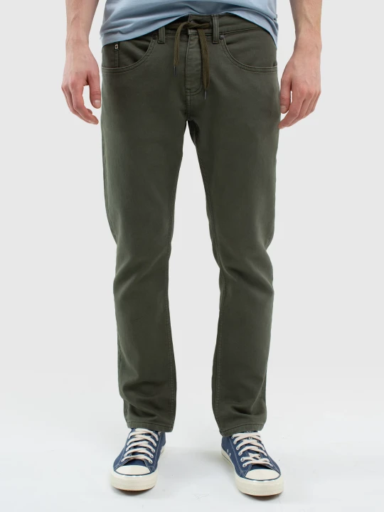 Zdjęcie produktu spodnie męskie joggers khaki joggse 303 Big Star ZIELONY
