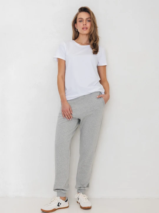 Zdjęcie produktu SPODNIE JOGGERS SZARY MELANŻ L - Flawless