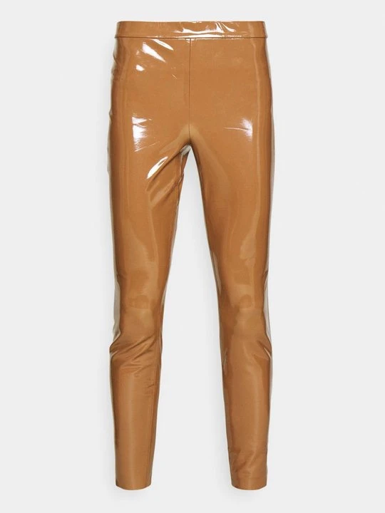 Zdjęcie produktu Spodnie legginsy Alice + Olivia wielbłądzi