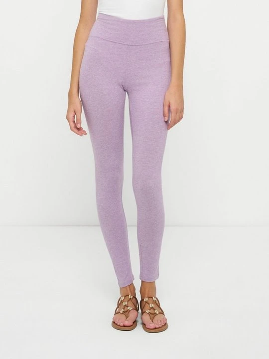 Zdjęcie produktu Spodnie legginsy American Vintage fioletowy