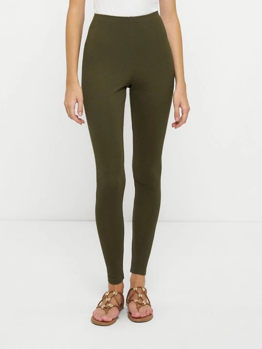 Zdjęcie produktu Spodnie legginsy American Vintage khaki