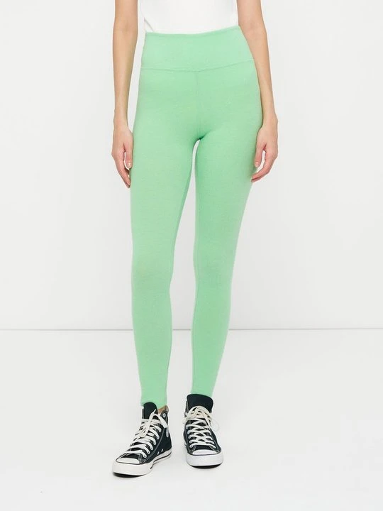 Zdjęcie produktu Spodnie legginsy American Vintage zielony