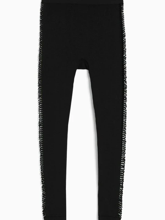 Zdjęcie produktu Spodnie legginsy Bershka czarny