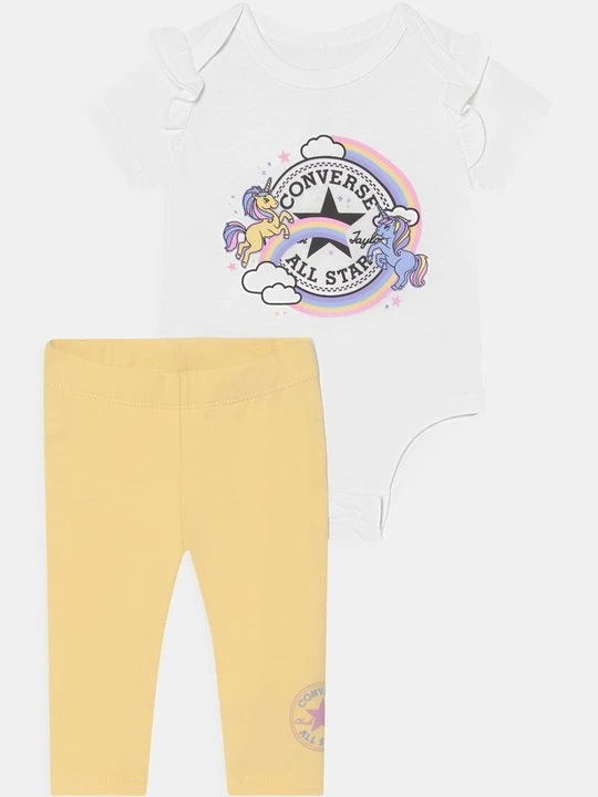 Zdjęcie produktu Spodnie legginsy Converse żółty