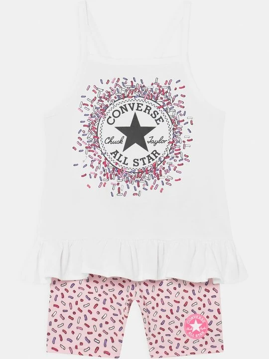 Zdjęcie produktu Spodnie legginsy Converse różowy