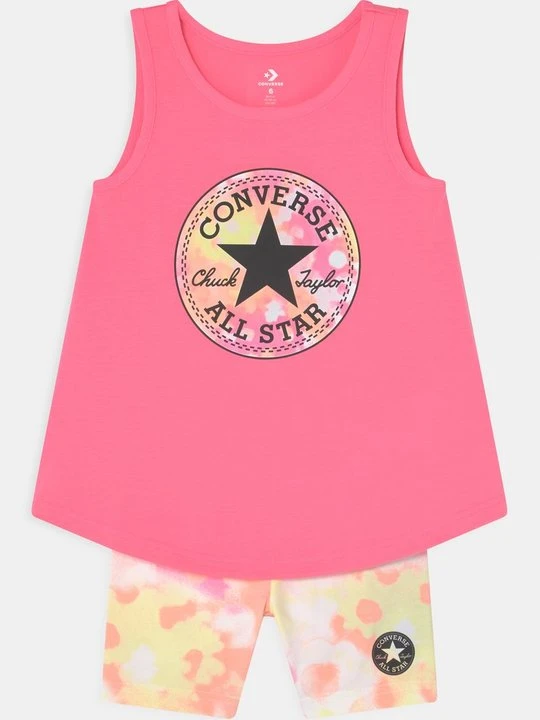 Zdjęcie produktu Spodnie legginsy Converse różowy