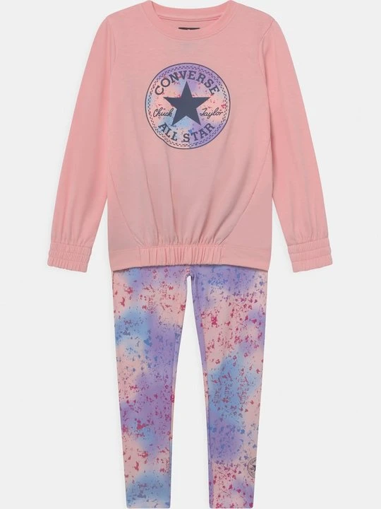 Zdjęcie produktu Spodnie legginsy Converse różowy