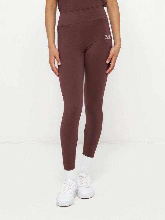 Zdjęcie produktu Spodnie legginsy EA7 Emporio Armani brązowy