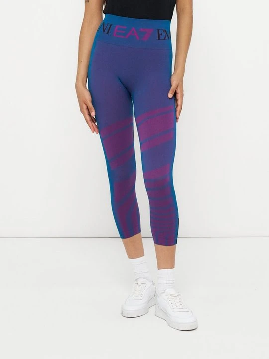 Zdjęcie produktu Spodnie legginsy EA7 Emporio Armani niebieski