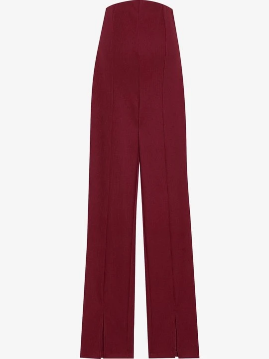 Zdjęcie produktu Spodnie legginsy Even&Odd Maternity By Zalando bordowy