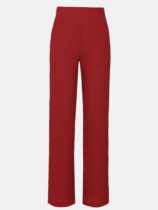 Zdjęcie produktu Spodnie legginsy Even&Odd ciemnoczerwony