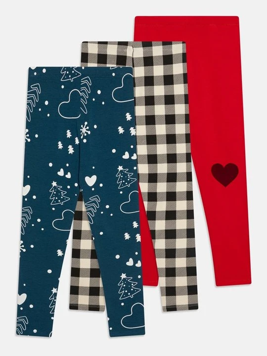 Zdjęcie produktu Spodnie legginsy Friboo By Zalando czerwony