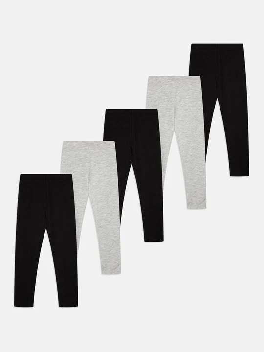 Zdjęcie produktu Spodnie legginsy Friboo By Zalando jasnoszary melanż