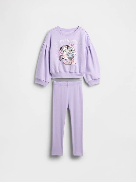 Zdjęcie produktu Spodnie legginsy GAP liliowy