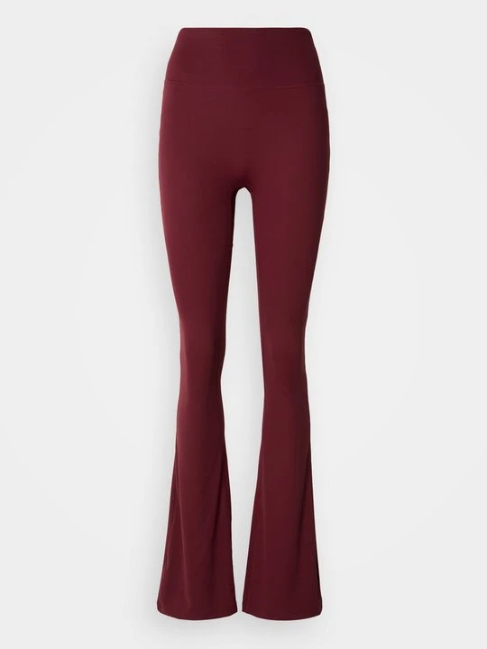 Zdjęcie produktu Spodnie legginsy Gina Tricot ciemnoczerwony