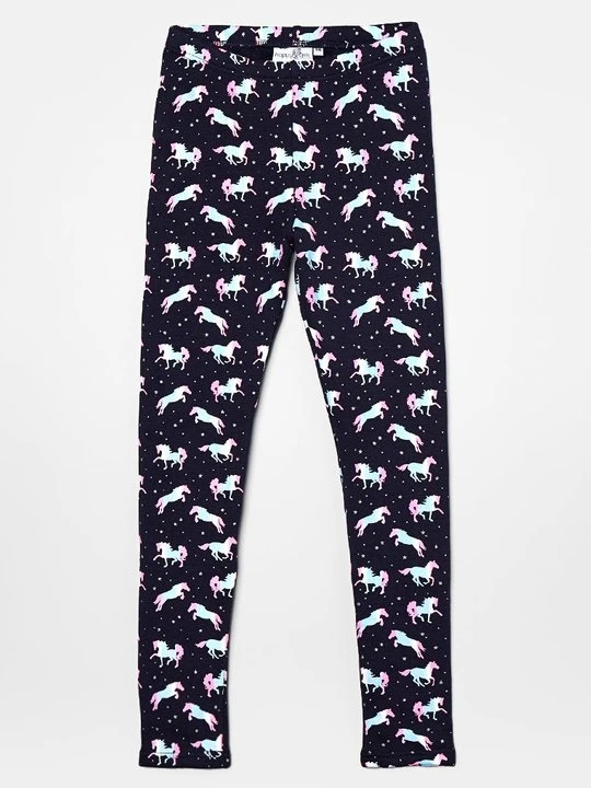 Zdjęcie produktu Spodnie legginsy Happy Girls granatowy