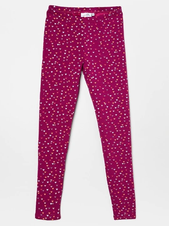 Zdjęcie produktu Spodnie legginsy Happy Girls jagodowy