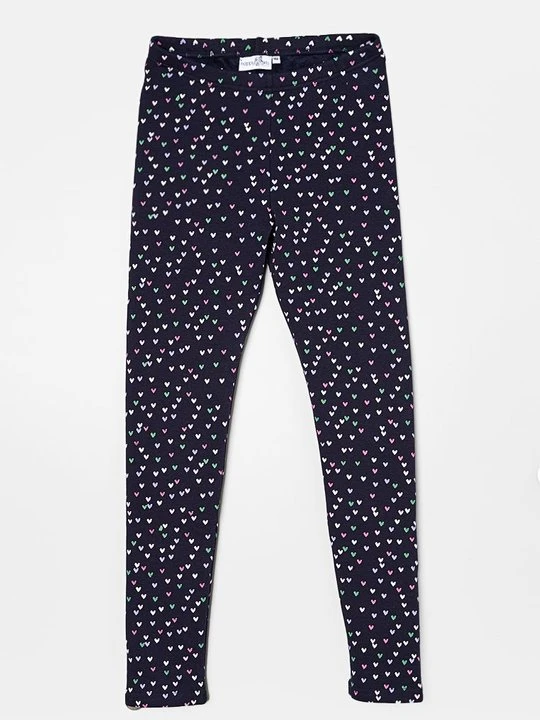 Zdjęcie produktu Spodnie legginsy Happy Girls granatowy