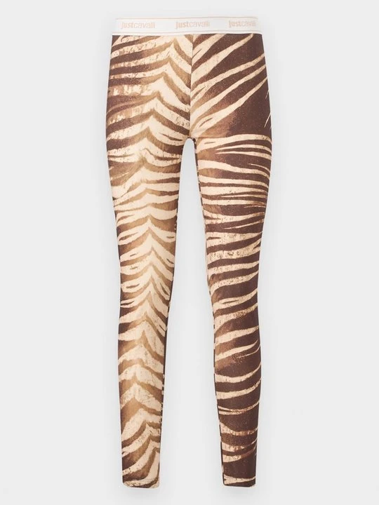 Zdjęcie produktu Spodnie legginsy Just Cavalli brązowy