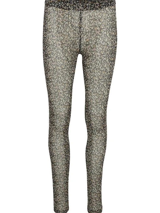 Zdjęcie produktu Spodnie legginsy Karen by Simonsen czarny melanż