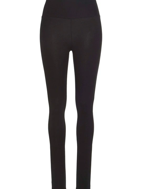 Zdjęcie produktu Spodnie legginsy Lascana czarny