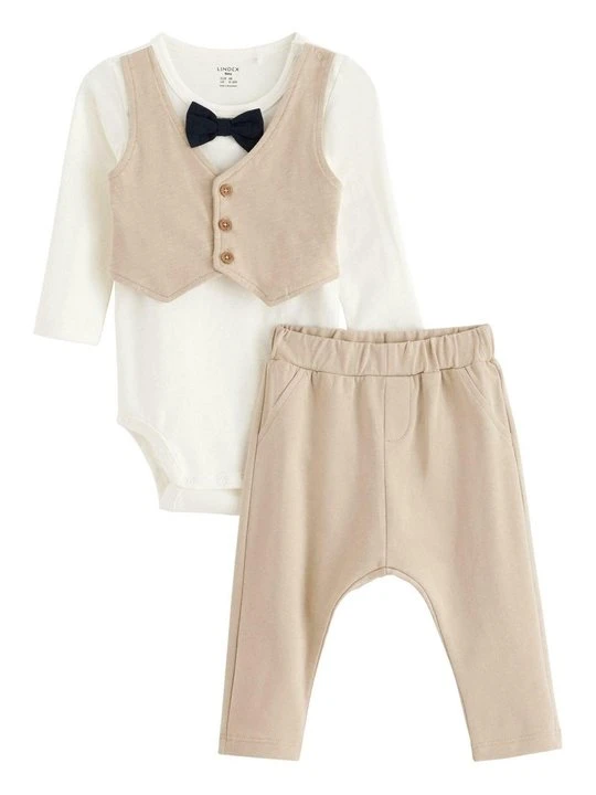 Zdjęcie produktu Spodnie legginsy Lindex beżowy