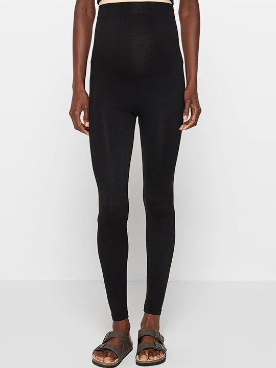 Zdjęcie produktu Spodnie legginsy Mamalicious granatowy