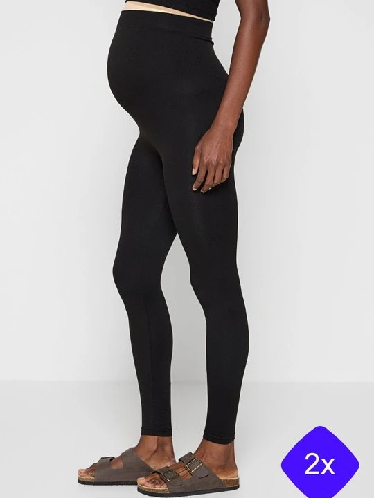 Zdjęcie produktu Spodnie legginsy Mamalicious czarny