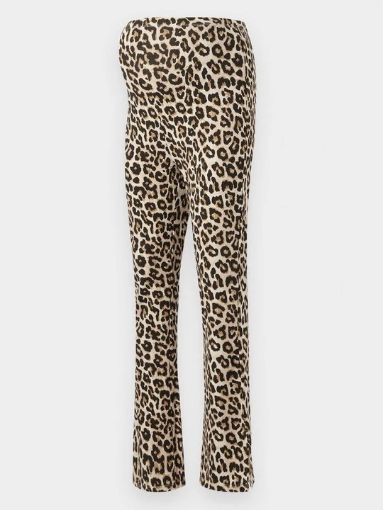 Zdjęcie produktu Spodnie legginsy Mamalicious beżowy