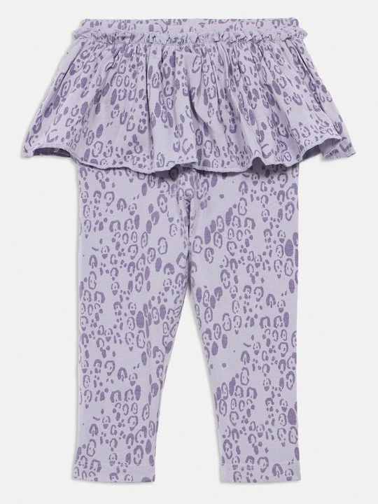 Zdjęcie produktu Spodnie legginsy Mini Rodini fioletowy