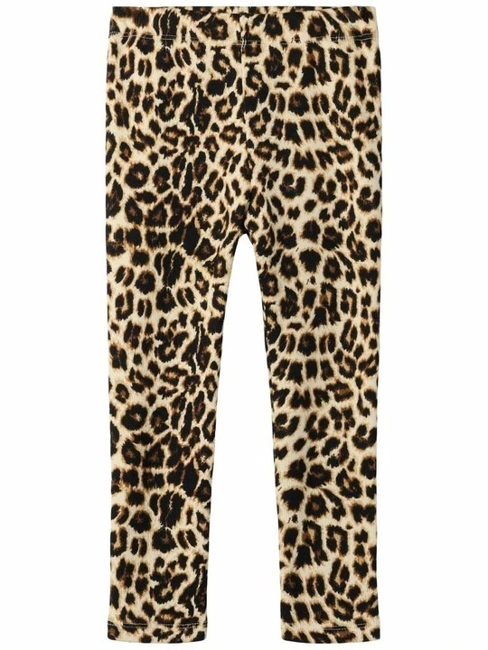 Zdjęcie produktu Spodnie legginsy NAME IT brązowy melanż