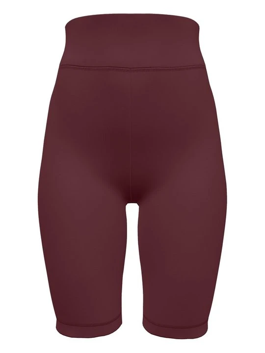 Zdjęcie produktu Spodnie legginsy Pieces bordowy