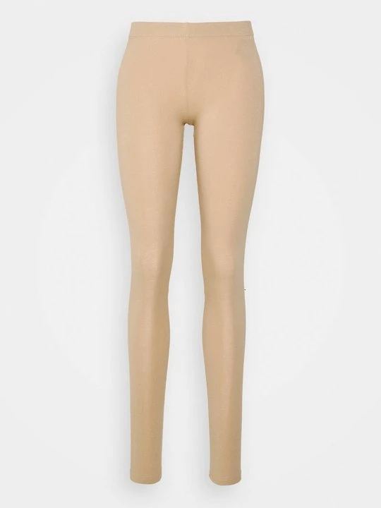 Zdjęcie produktu Spodnie legginsy Pieces beżowy