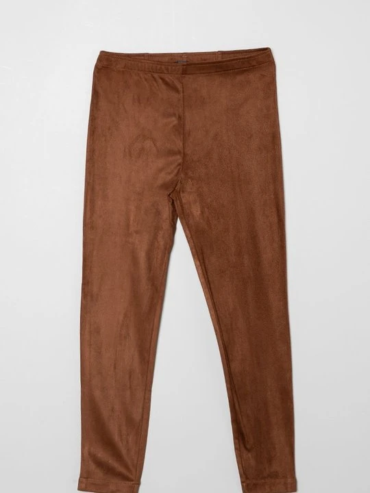 Zdjęcie produktu Spodnie legginsy Ralph Lauren brązowy