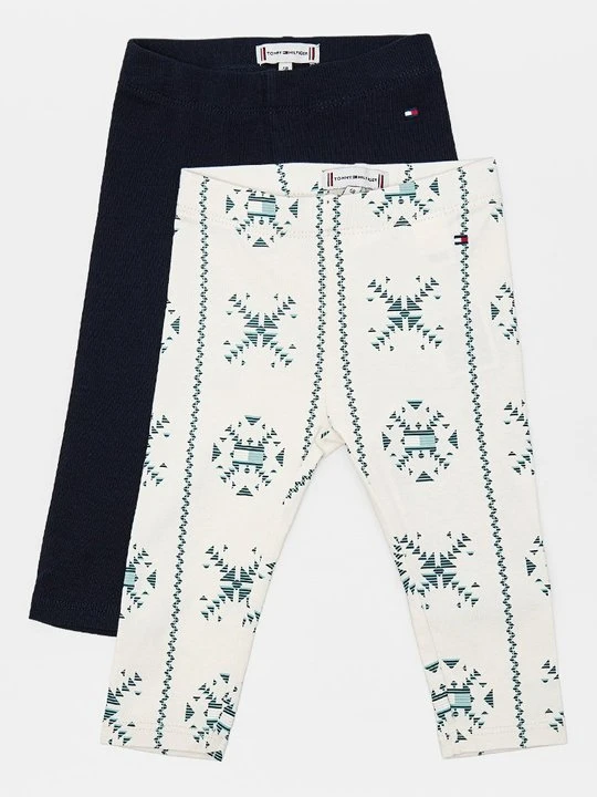 Zdjęcie produktu Spodnie legginsy Tommy Hilfiger biały