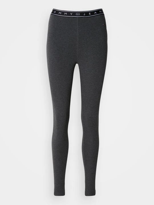 Zdjęcie produktu Spodnie legginsy Tommy Jeans ciemnoszary