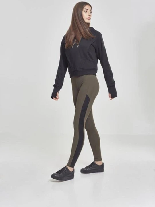 Zdjęcie produktu Spodnie legginsy Urban Classics oliwkowy