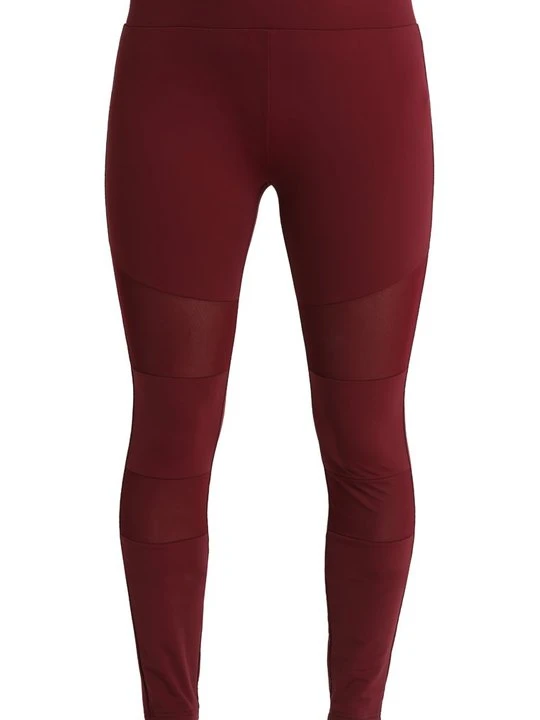 Zdjęcie produktu Spodnie legginsy Urban Classics bordowy