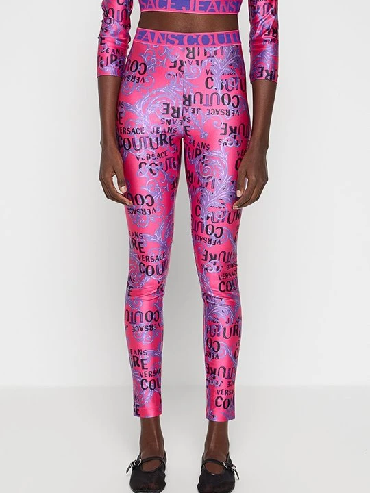 Zdjęcie produktu Spodnie legginsy Versace Jeans Couture