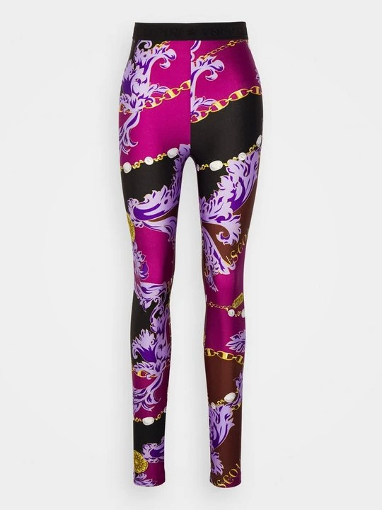 Zdjęcie produktu Spodnie legginsy Versace Jeans Couture