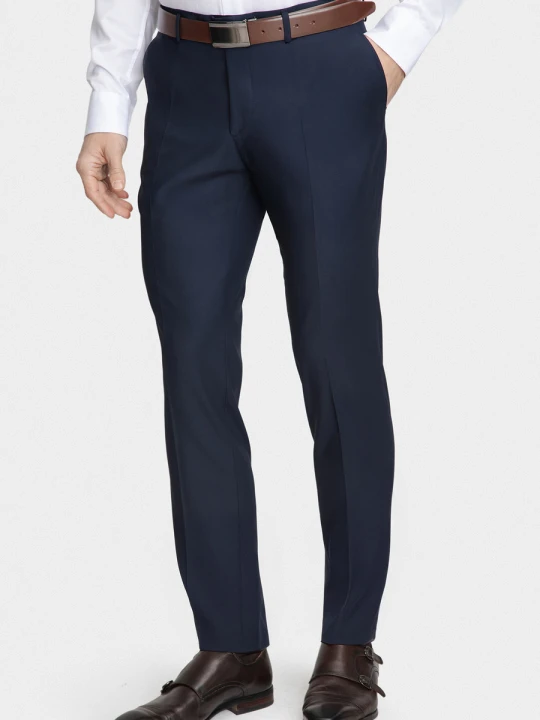 Zdjęcie produktu Spodnie LEONARDO 02451B75GSA Giacomo Conti granatowy