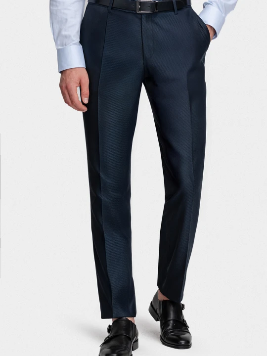 Zdjęcie produktu Spodnie LEONARDO 05055A75GSA Giacomo Conti granatowy