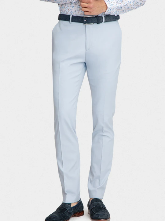 Zdjęcie produktu Spodnie LEONARDO slim 05067A69GSA Giacomo Conti blekitny