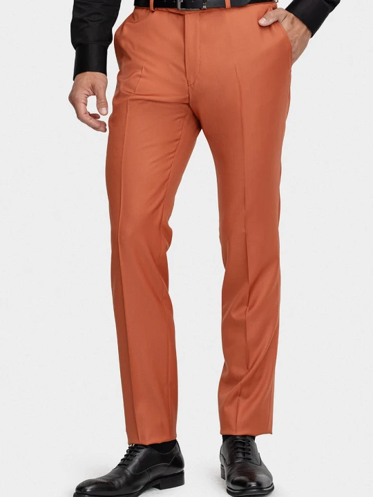 Zdjęcie produktu Spodnie LOUIS 03073C35GSA Giacomo Conti pomaranczowy