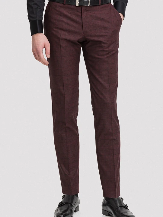 Zdjęcie produktu Spodnie LOUIS 05028D55KSA Giacomo Conti bordowy